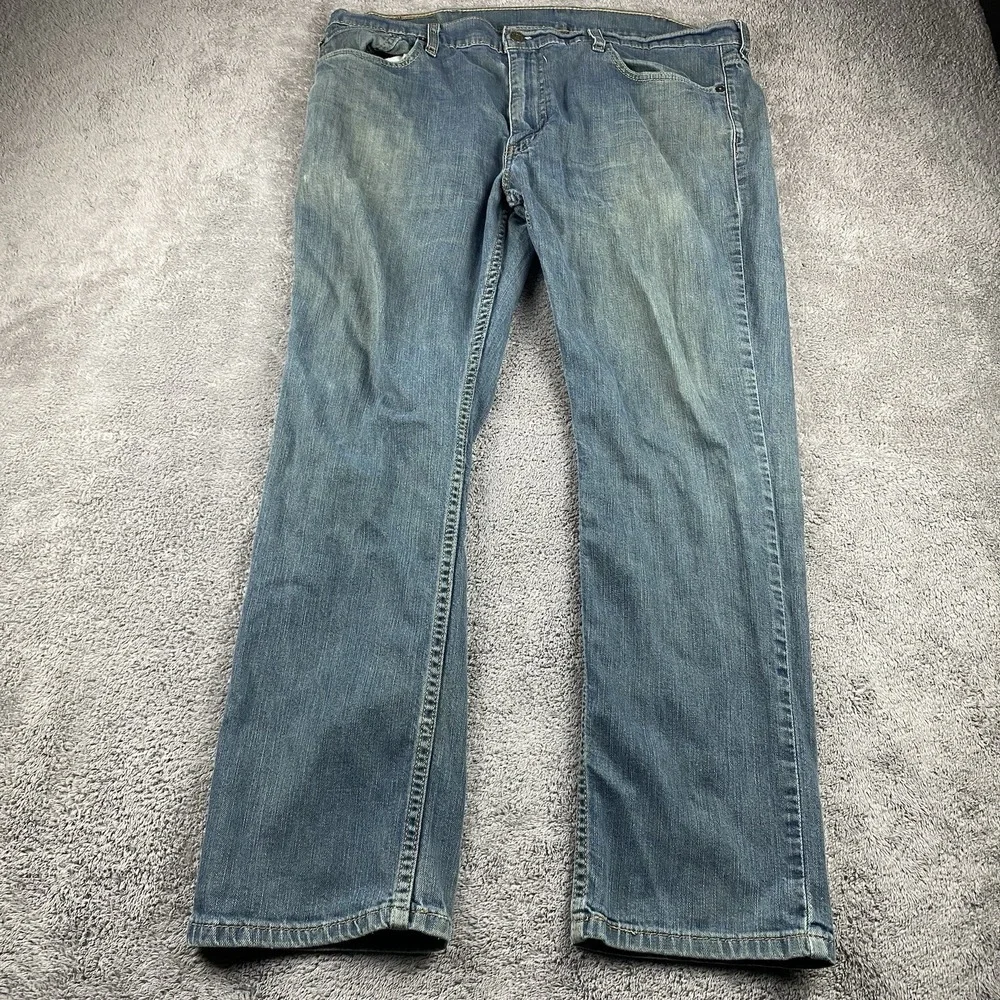 Levis 511 Slim Fit Jeans Mens 38x27 Blue Mid Rise‎